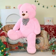 MaoGoLan 4.6ft Giant Teddy Bear 55Large Stuffed Animals Big Bear Plush Toy