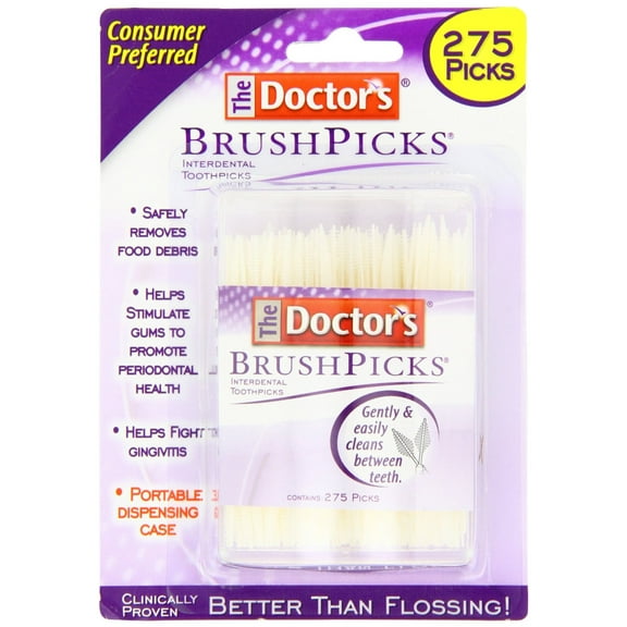 The Doctor's BrushPicks 275 each - 2 Pack = 550 Brushpicks