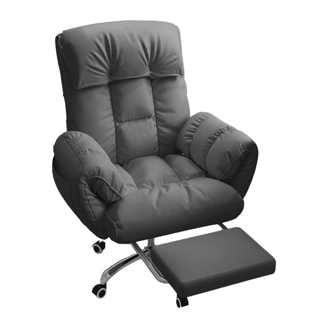 GUOOL Computer Chair Decor Executive Office Chair for Living Room Apartment Adults Dark Grey