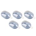 thumbnail image 1 of 5pcs Sponge Blender Storage Box Holder Blue Makeup Sponge Carrying Case Container for Stud Earrings, 1 of 14