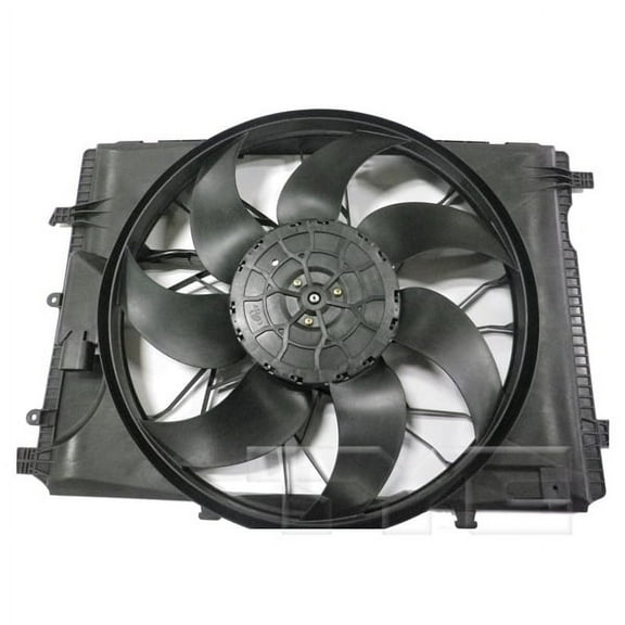 TYC 623130 Dual Radiator and Condenser Fan Assembly Fits select: 2010-2016 MERCEDES-BENZ E, 2012-2014 MERCEDES-BENZ C