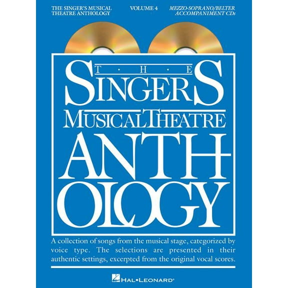 Singers Musical Theatre Anthology - Volume 4: Mezzo-Soprano/Belter Accompaniment CDs