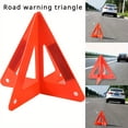thumbnail image 4 of PENGX Reflective Triangle Warning Sign - ABS Material  Durable Rear Position Safety Indicator for Emergency Car Use, 4 of 7