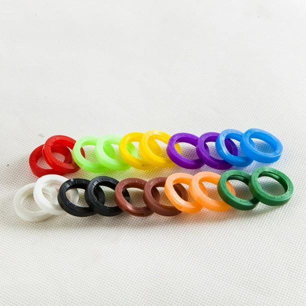 Etiquetas Plásticas Coloridas Para Llaves Con Etiquetas, Etiquetas Para