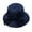 Navy, variant on ZHENHONG Sun Hats for Girls Summer Parent-child Women Baby Kids Girl Mom Beach Straw Flat Brim Sun Hat Cap Hats