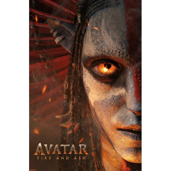Avatar: Fire and Ash (2025) - Teaser One Sheet Wall Poster, 22.375" x 34"