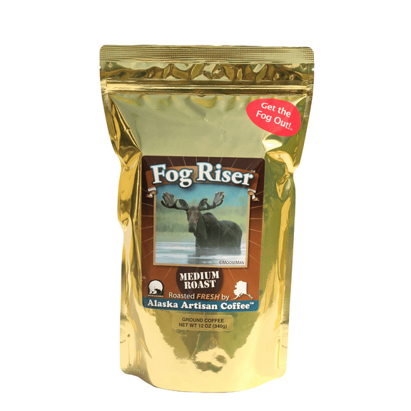 Ak Coffee Roastery 12oz Locally Roasted Coffee Fog Riser