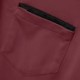 thumbnail image 3 of Guluxicc Men's Dress Shirts with Pocket Pullover Button Closure Short Sleeve Henley Tops for Business Casual Wear Spring Summer Casual Outfits, 3 of 8
