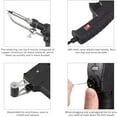 thumbnail image 3 of AMERTEER 110V 60W Electric Soldering Gun Automatic Hand-held Solder Iron Kit Welding Tool -Temperature Gun Solder Tool for Circuit Board, Home DIY, Electronic Repair(Black), 3 of 8