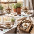 thumbnail image 2 of Sea Glass DIY Kit Ornament, DIY Sea Glass Craft Kit, Animal Hanging Art Kit Heart Shape Wooden Decoration Set for Adults Kids Home Wall Decor Gift, 2 of 5