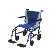 Drive Medical TranSport Aluminum Transport Wheelchair