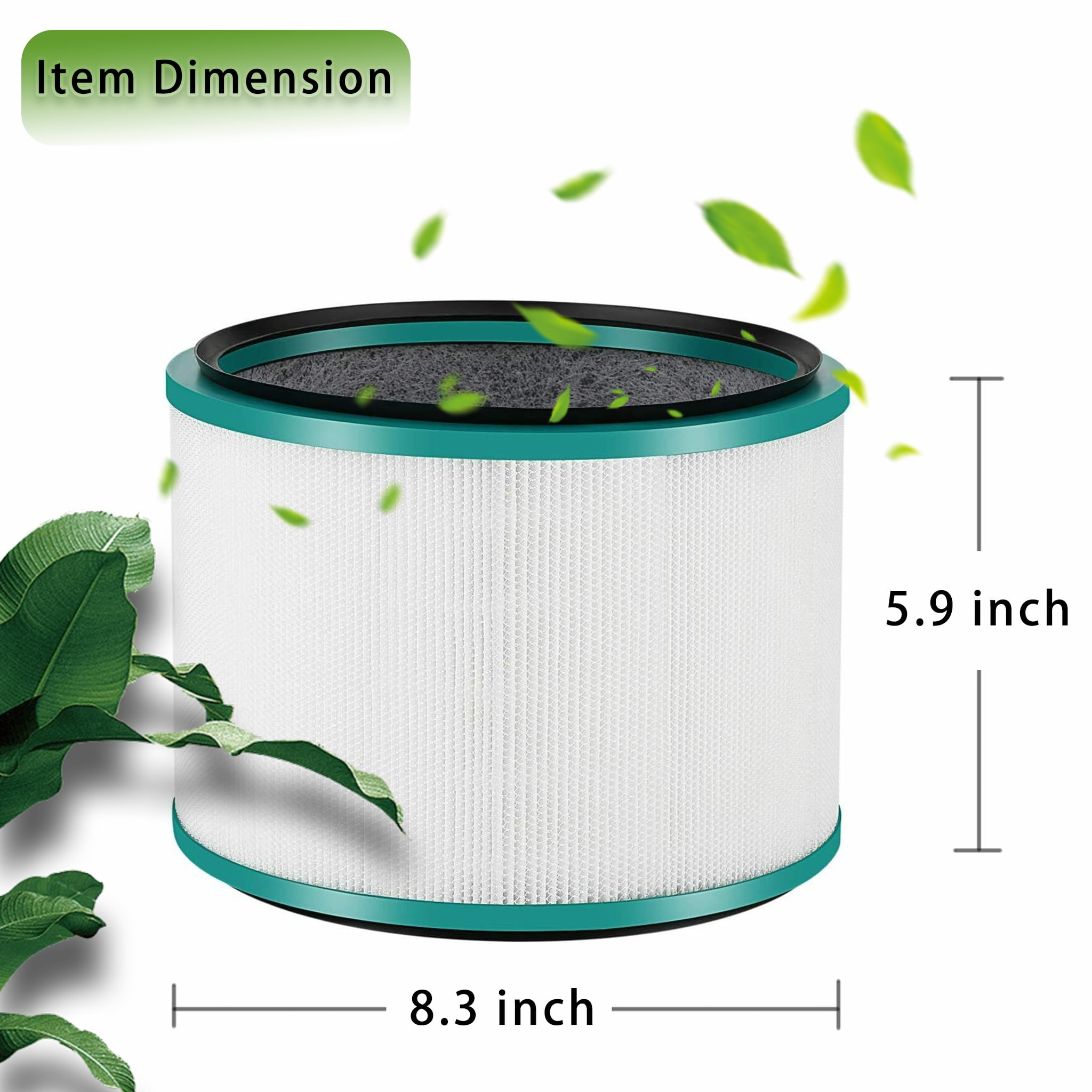 Waterlongma Purifier HEPA Filter HP01 for DP01 DP03 Pure Hot Cool Link Air Cleaner Part 96812503