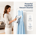 thumbnail image 4 of Hicloud Vacuum Steamer, Handheld  Travel Garment Steamer for Clothes, 2500Pa Suction for Clothes Grips, Steaming & Ironing 2 In 1, 3 Modes, 4 of 13