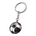 thumbnail image 3 of KAKOWELY Llavero con colgante de fútbol, creativo llavero de metal conmemorativo del Mundial (medio fútbol), 3 of 4