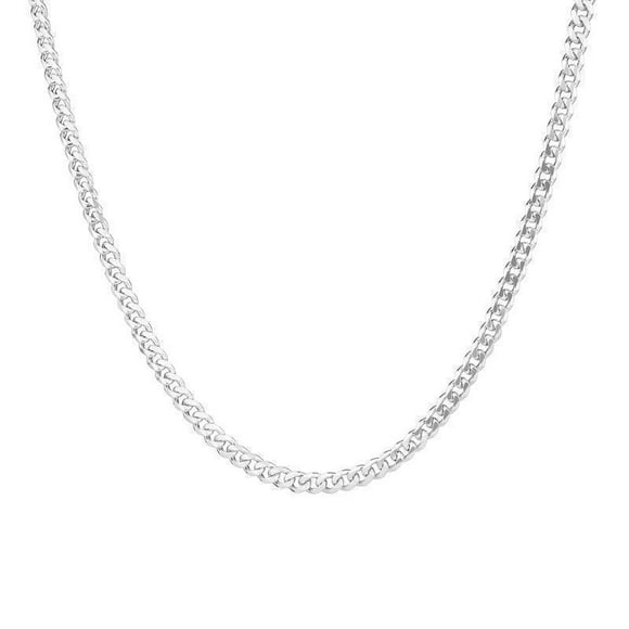Sterling Silver 20" 4.5mm Curb Link Chain