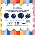 thumbnail image 3 of Packed Party 'True Blue' Jumbo Blue Balloon Garland Kit, Party Balloons, 3 of 10