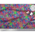 thumbnail image 3 of Soimoi Georgette Viscose Fabric Multicolor Camouflage Print Fabric by Yard 42 Inch Wide, 3 of 3