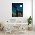 thumbnail image 3 of Stupell Industries Battling Dragons at Night Fairy Tales & Fantasy Painting Gallery Wrapped Canvas Art Print Wall Art, 36 x 48, 3 of 8