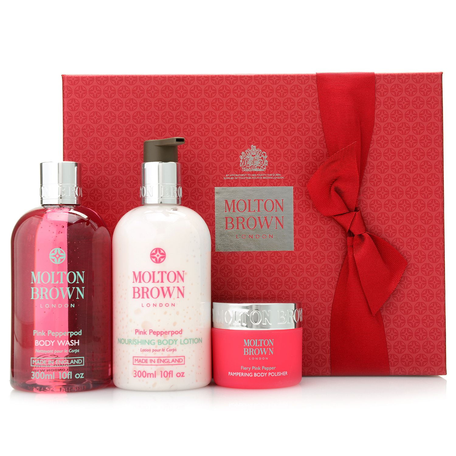 Buy Molton Brown 3Piece Pink Pepperpod Pampering Body Gift Set C444046