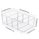 thumbnail image 2 of Cubos organizadores de almacenamiento de alimentos Vtopmart, paquete de 6, plástico transparente, 2 of 7