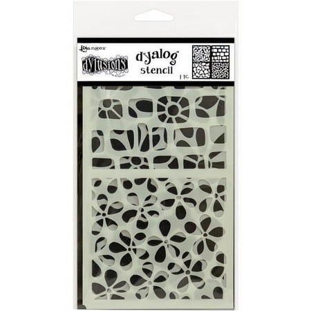UPC: 0789541065333 | Ranger DYS653-33 Dyan Reaveleys Dylusions Dyalog Stencil – Doodle It