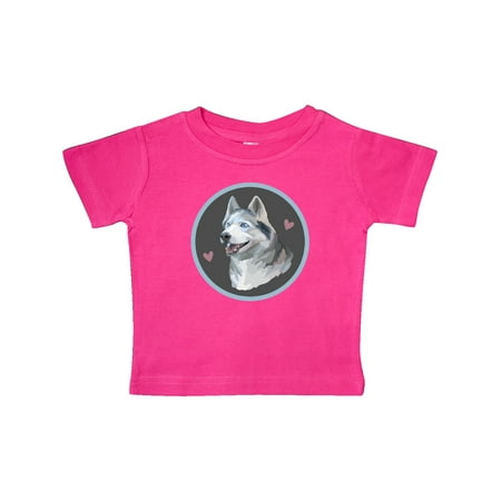 

Inktastic Siberian Husky Dog Gift Gift Baby Boy or Baby Girl T-Shirt