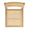 thumbnail image 4 of SAFAVIEH Bernice Nautical Solid Cane Dining Chair, Natural, 4 of 7