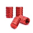 thumbnail image 3 of 4Pcs Aluminium Roue Pneu Valve Tiges Air Poussière Couvre Vis Bouchon Accessoires, 3 of 12