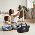thumbnail image 4 of Feledorashia Fabric Pet Carrier Bag (15x10in) - Lightweight 0.44lb Cat/Dog Travel Tote with Removable Cushion, Non-Slip Base & Shoulder Straps for Pets Under 5kg, 4 of 6