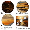 thumbnail image 3 of Designart "Fields During The Golden Hour" Countryside Floater Framed Wall Decor, 3 of 5