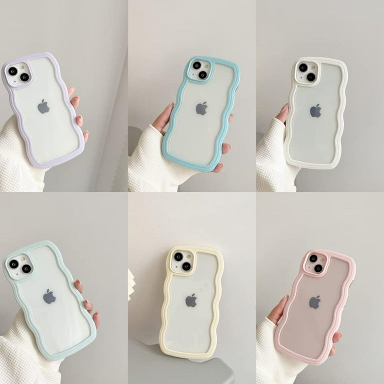 Case for iPhone 7 Plus and iPhone 8 Plus, Clear Cute Curvy Case for iPhone 7 Plus and iPhone 8 Plus, Clear Cute Curvy
