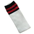 thumbnail image 6 of Uccdo Unisex Girls Boys Knitted Striped Long Socks Children's Knee-High Soccer Socks Stacked Socks, 3-15T, 6 of 8