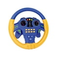thumbnail image 3 of MERIGLARE Round Steering Wheel Toy Kids Electric Wheel Toy Pretend Play Educational with Music and Light Car Driving for Children Gifts blue, 3 of 8