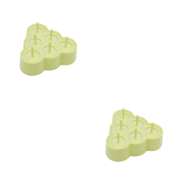 Molde de hielo Yuarrent Triángulo verde 2Conjunto