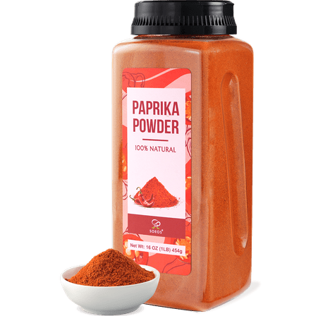 Soeos Paprika Powder 16 oz