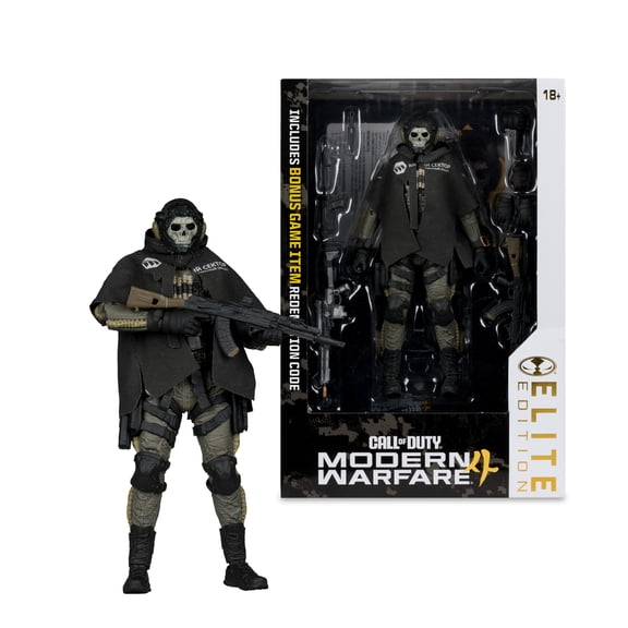Ghost (Call of Duty: Modern Warfare 4) 7" Deluxe Action Figure Elite Edition #19 - McFarlane Toys