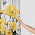 thumbnail image 3 of PRATYUS Flowers Fence Claire Dalby Shower Curtain Set Waterproof Bath Curtain Kids Bathroom Decor Mother's Day Washable with Hooks 69"x72, 3 of 7