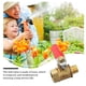 thumbnail image 4 of Cateissary Válvula de bola de latón rosca conector de manguera de jardín interruptor hermético jardín granja flujo de agua Hardware Cocina y Comedor 1/8 tum Cateissary HA061874-01B, 4 of 6