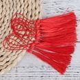 thumbnail image 3 of Shisuyan Rouge à Pampilles Lot de 20 Environ 4.7x0.2x0.2in Polyester, 3 of 8