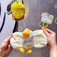 thumbnail image 4 of Plush Key Chain Cute Animal Fruit Zipper Closure Plush Keychain Toy for Handbag Car, 4 of 12