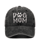 thumbnail image 5 of Gorra de béisbol bordada con mamá de perro, gorra de béisbol lavada de algodón, sombrero para el sol de ocio al aire libre, 5 of 6