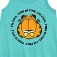 thumbnail image 2 of Garfield - I'm Fine This Is Fine - Toddler & Youth Girls A-line Dress, 2 of 4