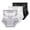Style4, variant on 3 Pack Women's High Waisted Underwear Tummy Control Panties No Show Silky Stretch Women Briefs Seamless Full Coverage Undies Style3 XL