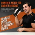 thumbnail image 3 of Squatz 22Oz Electric Shaker Bottle Automatic Blending Flask for Protein USB-Rechargeable (Black), 3 of 7