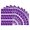 Purple, variant on 10 Pcs Cable Labels, Tear Resistant Self-Adhesive Cable Tags, Waterproof Wire Cord Label Cable Stickers for Marking & Organizing Cables in Office, Home