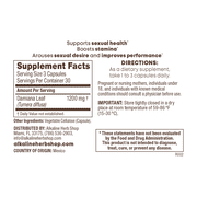 Alkaline Herb Shop: Damiana Supplement 90 Capsules
