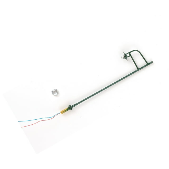 Youkk 1:50/1:87 Lampes de Modèle à Tête Unique Chemin de Fer Cour Rue Ampoule Lumière de Nuit Blanc Chaud Table de Sable Miniature Extérieure Type 4
