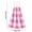 Pink Gingham, variant on Dailycode Kitchen Wash Cloths with Hanging Loops Absorbent Absorbent Quick Drying Hand Towels, 2 Pack, Navy and White Plaid
