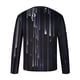 thumbnail image 5 of Blusas y camisas de manga larga con cuello redondo para hombre, blusa informal de manga larga con cuello redondo y estampado., 5 of 5