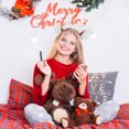 thumbnail image 3 of Ganfancp Christmas Headband Antler Headband Christmas Hair Accessories Christmas Headbands For Women Holiday Party Decorations Costume Accessory Rebajas Hoy Liquidación 1 Cinta para El Pelo, 3 of 5